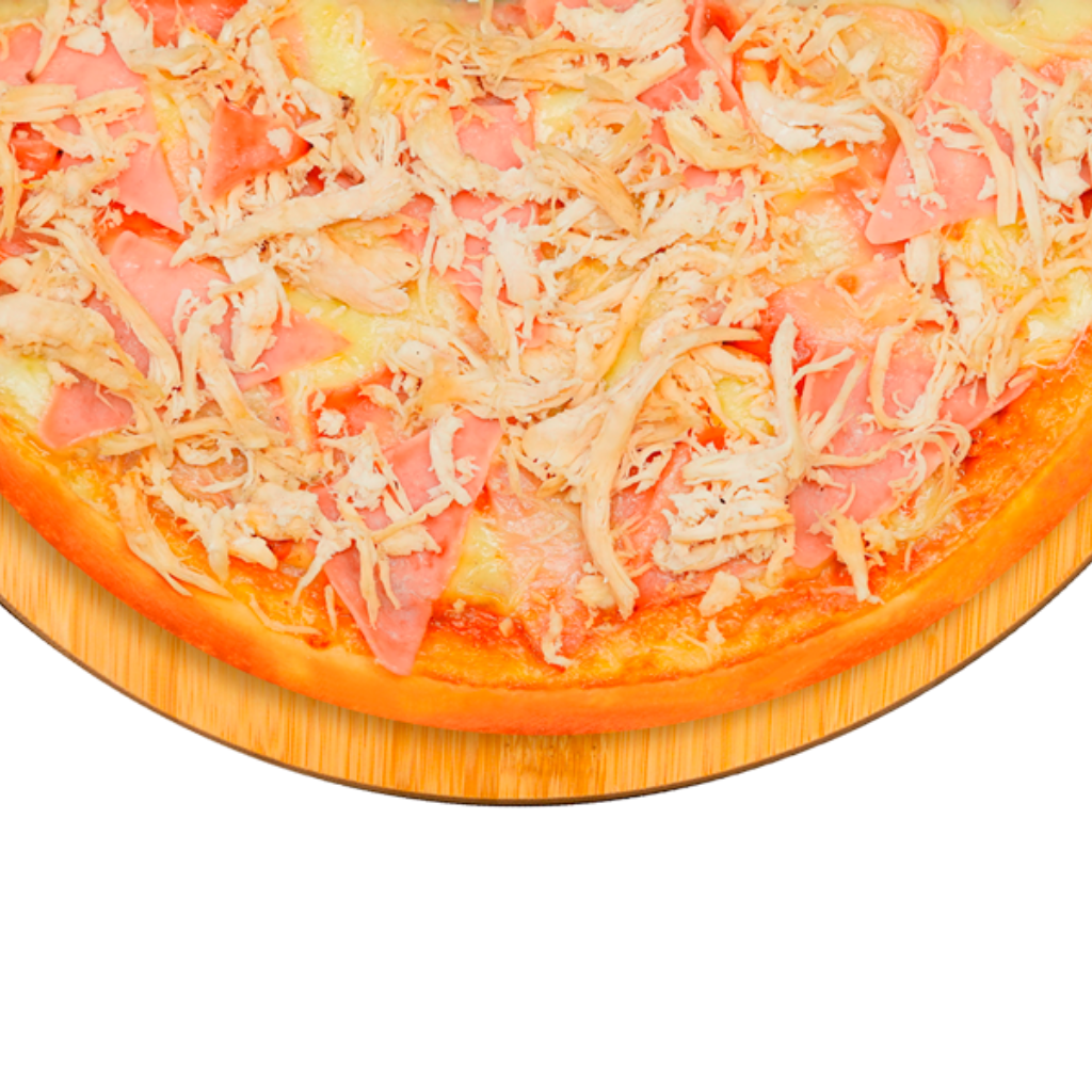 Pizza tradicional Jamón y Pollo - Ziru's Pizza & Panzarotti